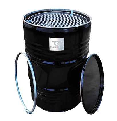 barrelQ 25 personen (incl. gereedschap) - excl. houtskool