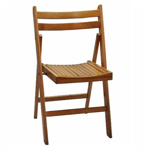 klapstoel - hout - Stoelen