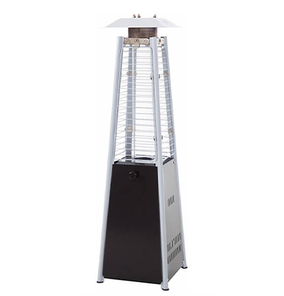 flame heater - zwart - Verwarming