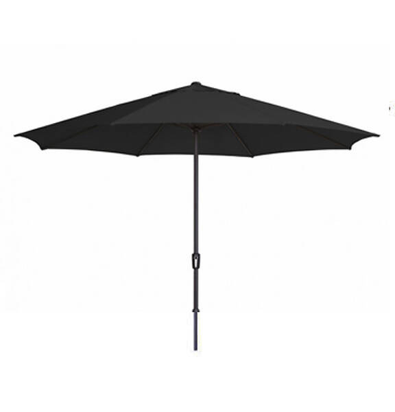 parasol 3 m - grijs incl. voet - Parasols