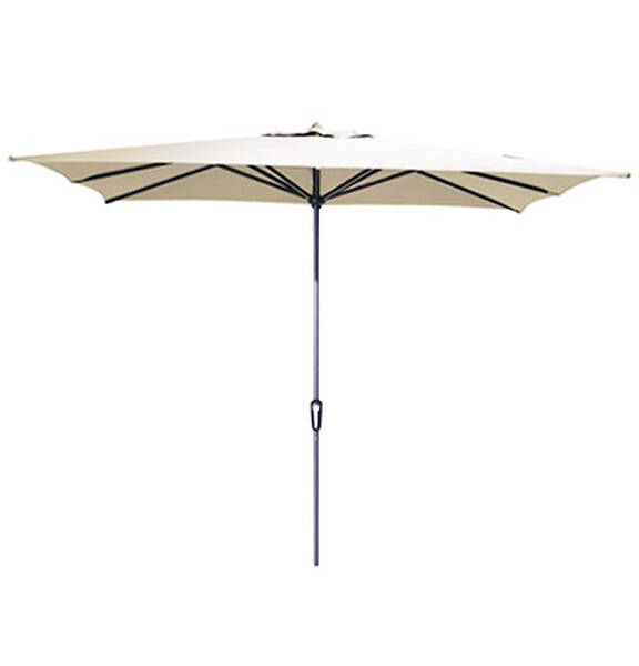 parasol 3 m - ecru incl. voet - Parasols