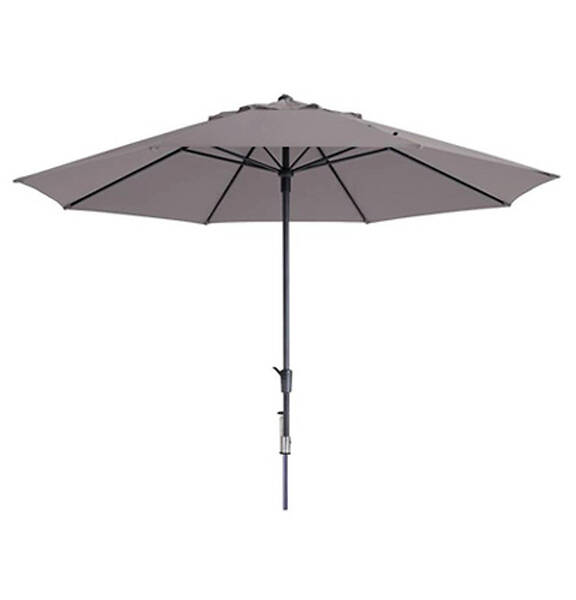 parasol 3 m - taupe incl. voet - Parasols