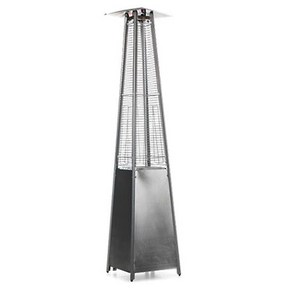 flame heater  - rvs - Verwarming
