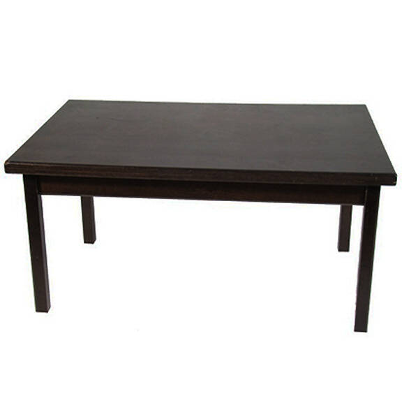 bruin café terrastafel - 120 x 80 cm - Tafels