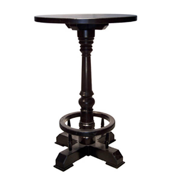 bruin café statafel - ø 75 cm - Statafels