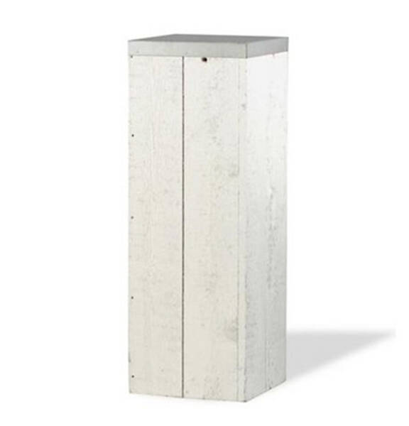 sokkel groot - white wash steigerhout - Sokkels